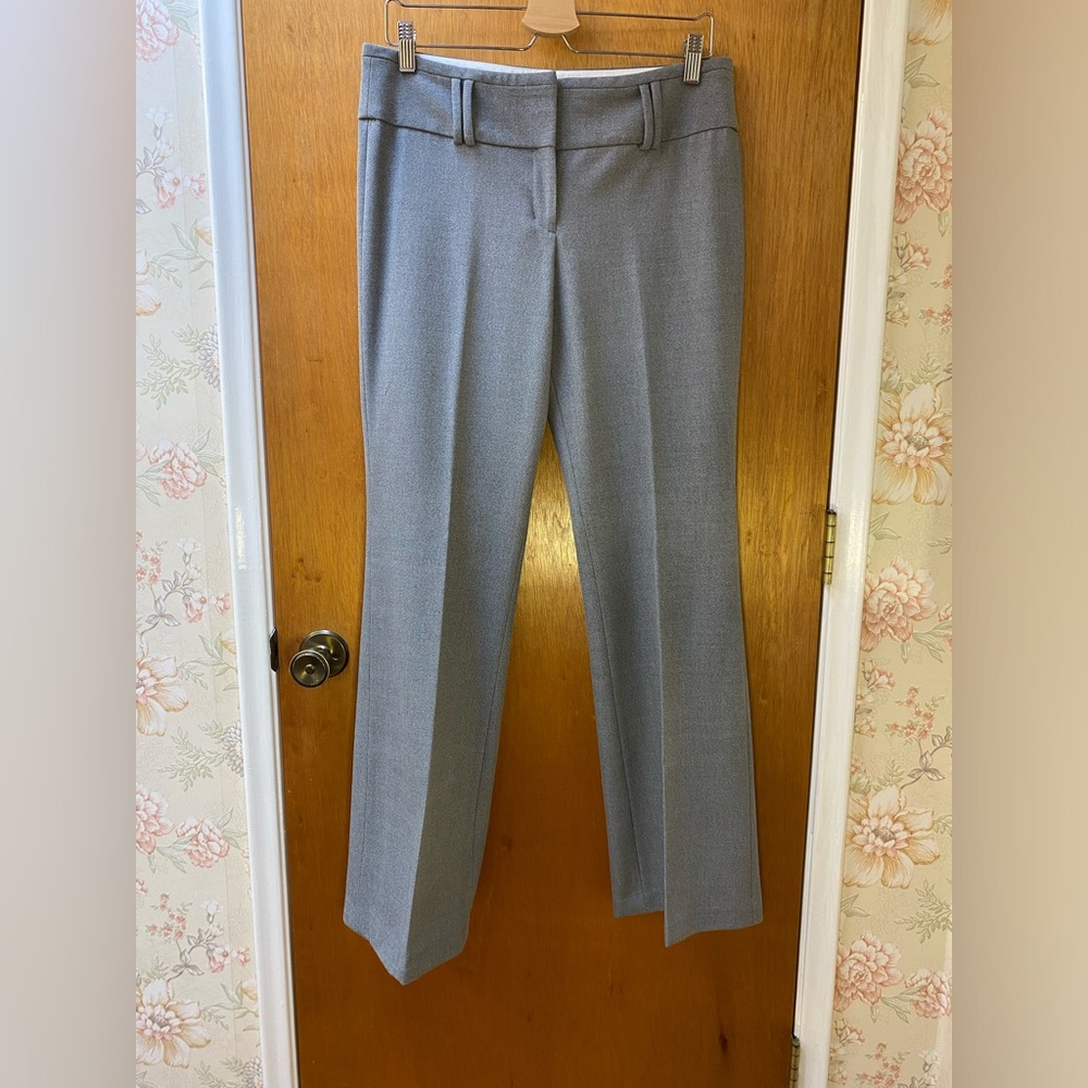 Express Editor Dress Pant Gray Slacks Size 8 EUC.